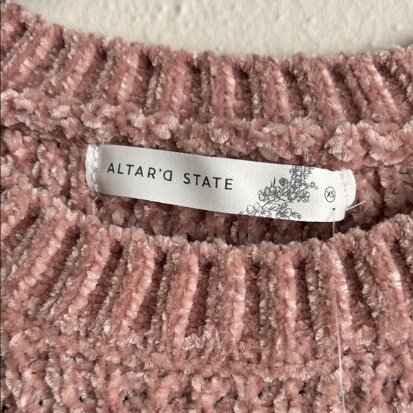 Altar'd State Mauve Knit Sweater - Picture 5 of 8